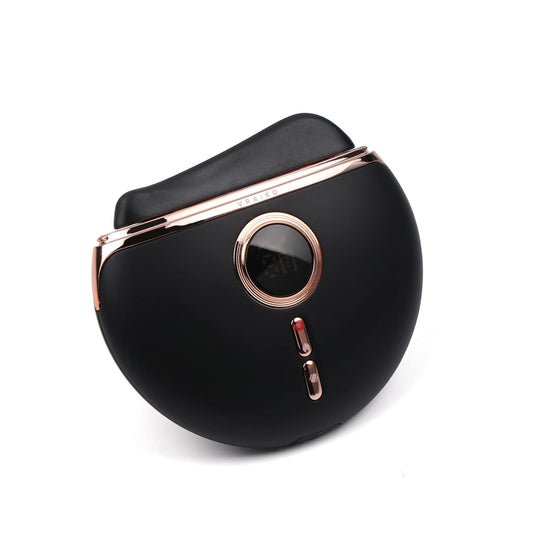 Eclipse Gua Sha Facial Tools, Face Sculpting Tool, Electric Face Massager with 3-Level Heat & Vibration & 1000mAh Battery, Anti-Aging, Neck & Face Lift, Wrinkle and Puffiness Reduction