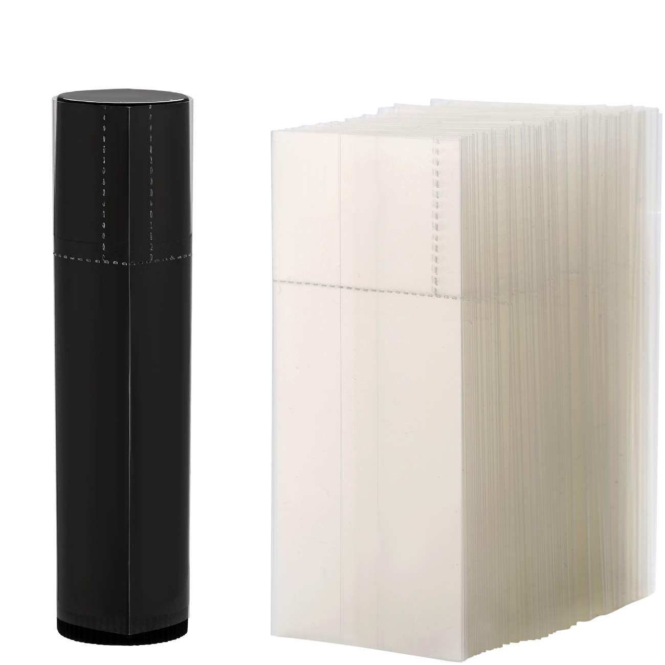 SZCJMY 500Pcs Shrink Wrap for Lip Balm Tubes, Easy to Use, Professional Look