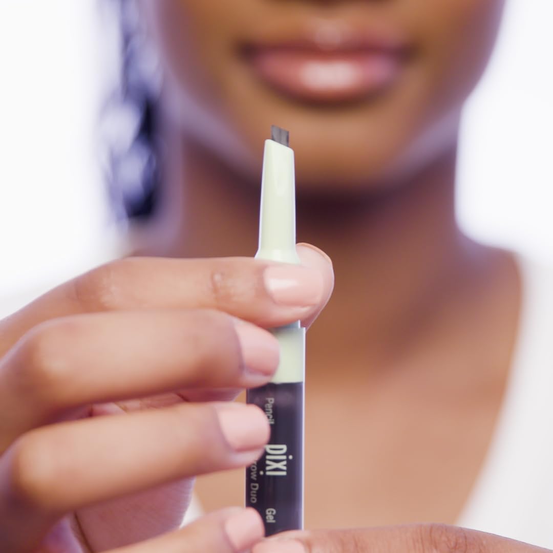 Pixi Natural Brow Duo - Natural Blonde, Precision Pencil & Tinted Gel, Waterproof Brow Shaper for All-Day Hold, Paraben-Free, 0.2oz