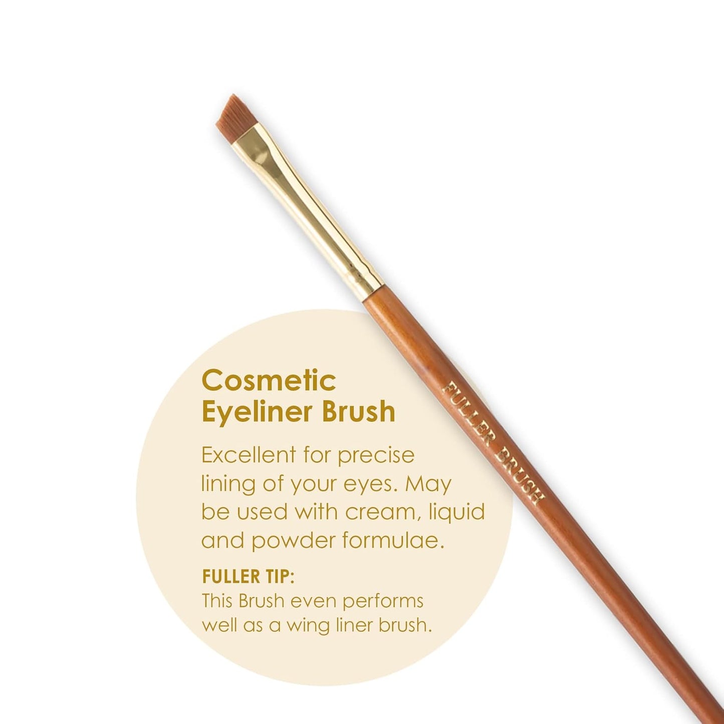 Fuller Cosmetic Eyeliner Brush