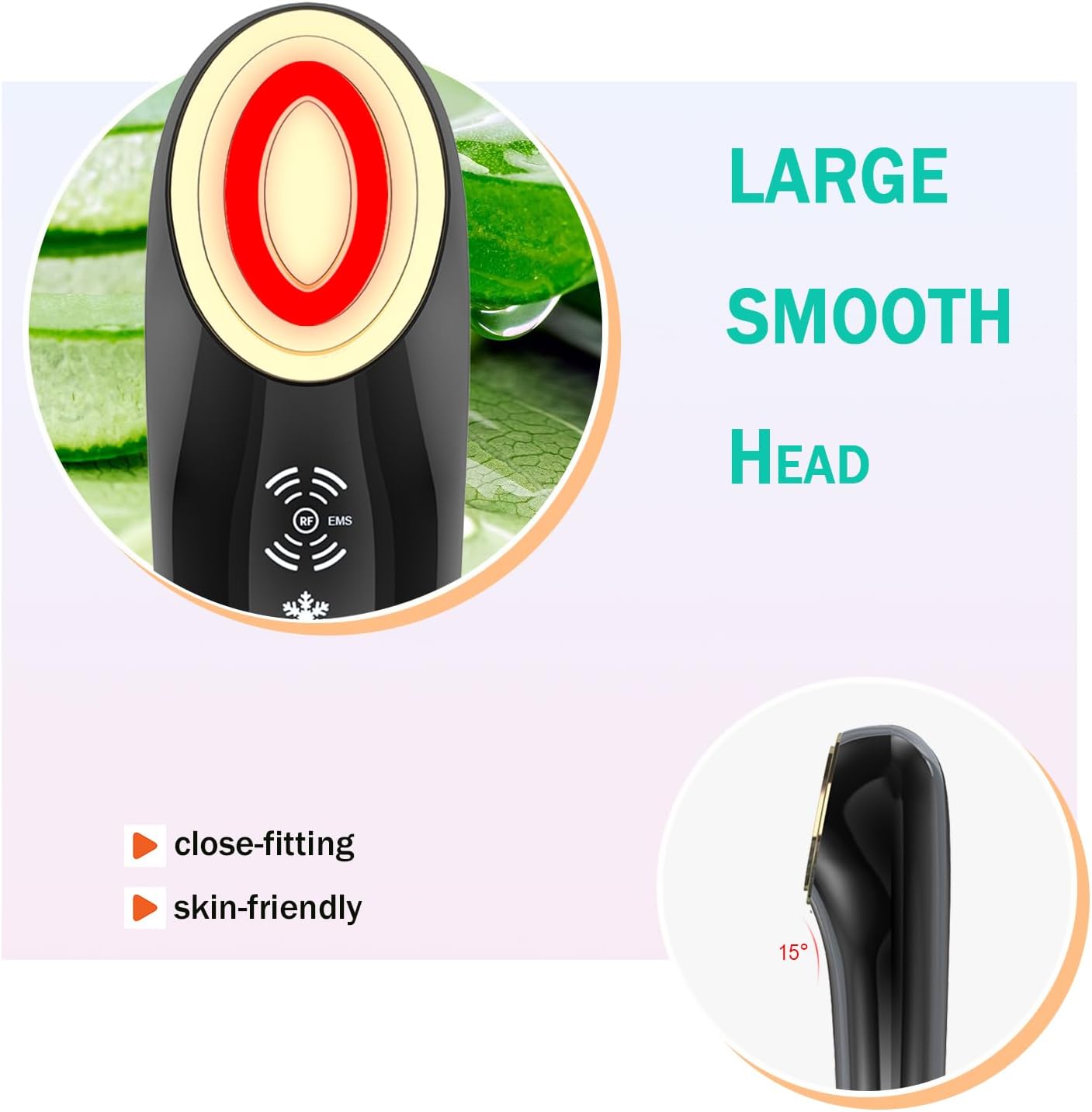 Radio Frequency Skin Tightening Machine for Face - Facial Neck Anti-Aging Device Microcurrent Lifting Massager Wrinkle Reduction Firming, and Toning - Advanced Technology for Aging Issues