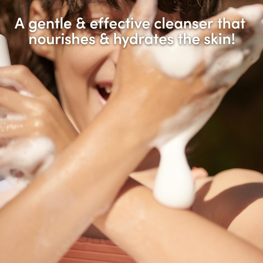 Evereden Multi-Vitamin Kids Body Wash Cool Peach: Gentle Body Wash Sensitive Skin Nourishment & Hydration Formula | Clean Non-Toxic for Kids | 8.5 fl oz.