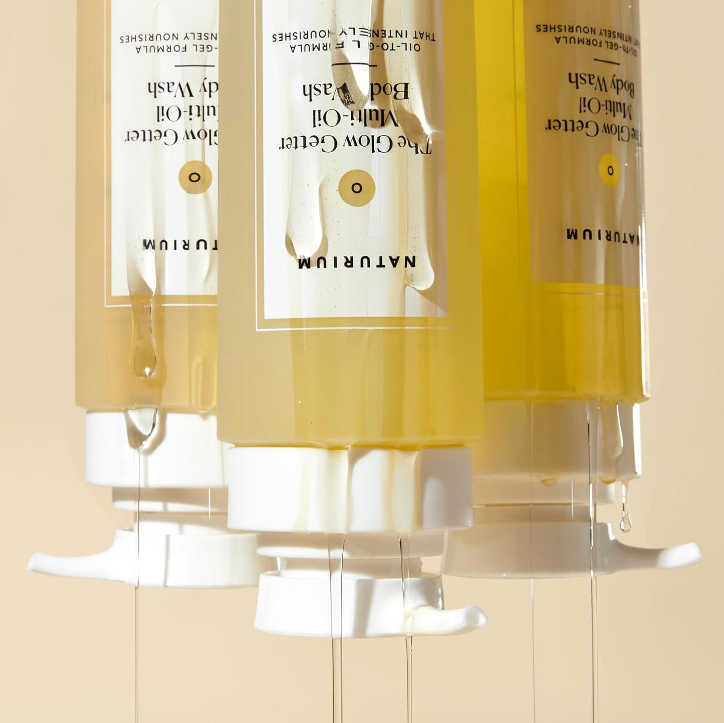 Naturium The Glow Getter Multi-Oil Hydrating Body Wash, Gentle Cleanser, 16.9 oz (Duo 2-Pack)