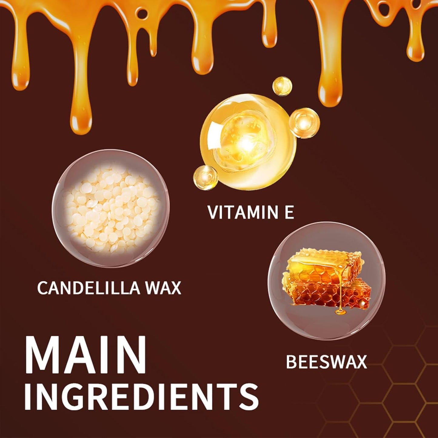 Black Honey Lip Balm, Lip Tinted, Moisturizing Lip Care for Soft Smooth Lips, Long Lasting Hydration, Natural Ingredients Nourishing Formula for Dry Lips