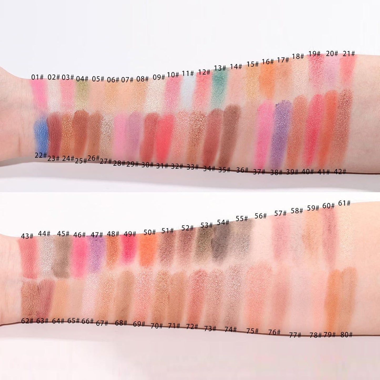 Makeup Sets, Multifunction Makeup Palettes with Mirror, 90 Color Eyeshadows/Compact Powder/Sequins/Bronzing Powder/Highlighter/Lip Color, Makeup kit for Women Full Kit - #A