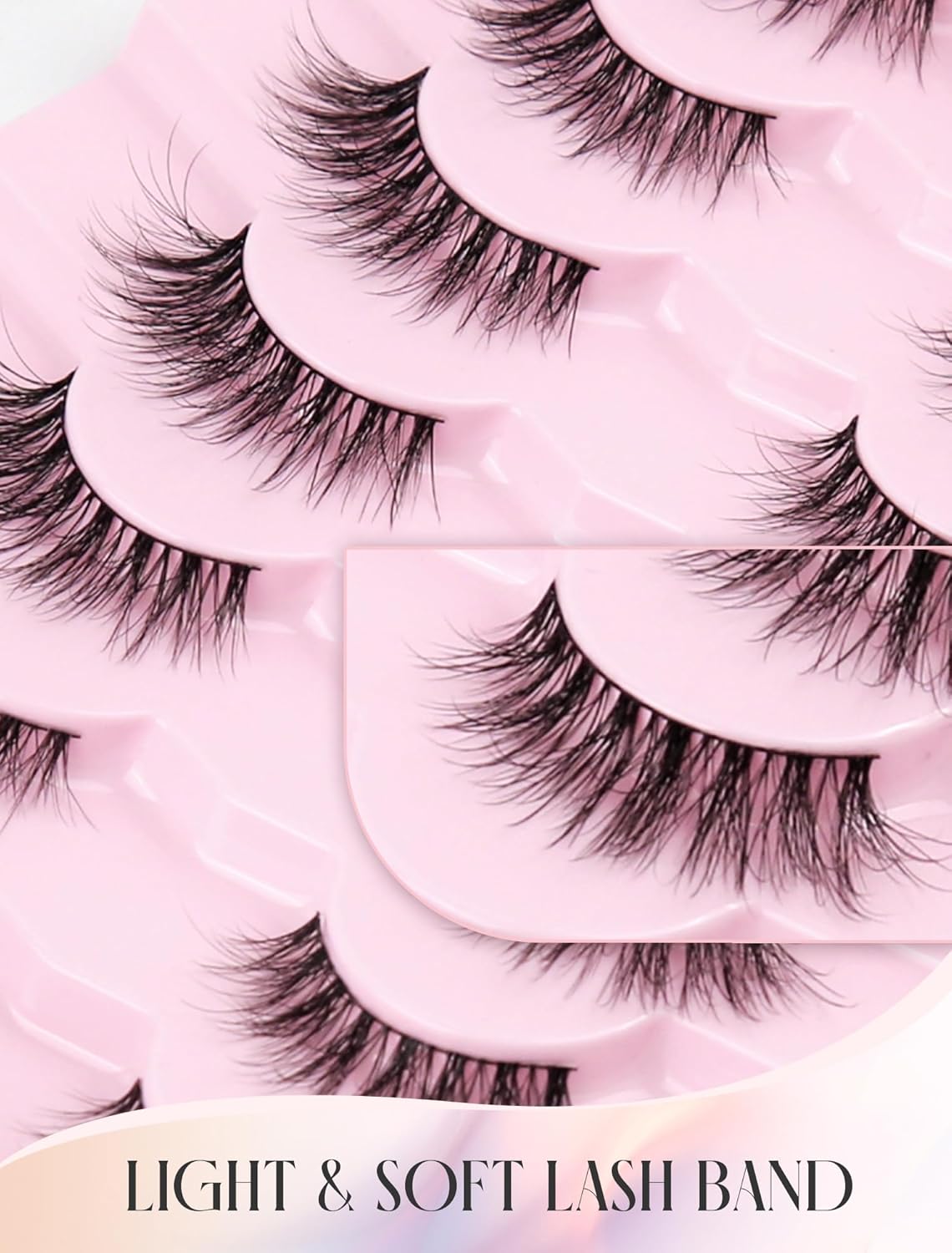 Wispy Lashes Natural Lashes Fake Lashes Natural Look False Eyelashes Natural Eyelashes Wispy Fake Eyelashes Cat Eye Lashes UP12