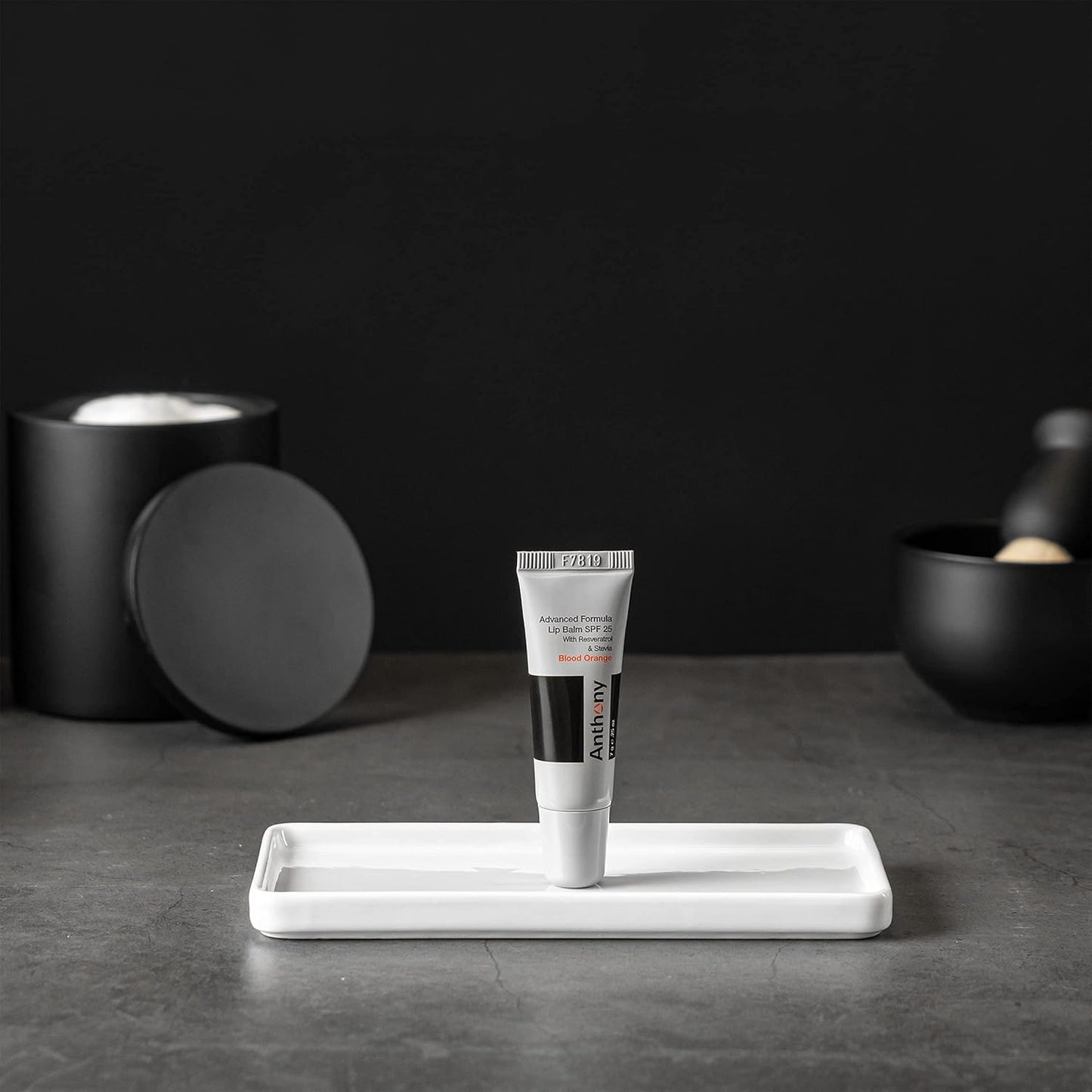 Anthony 25 SPF Lip Balm with Sunscreen for Lips – Contains Green Tea Extract, Shea Butter & Vitamin E – Moisturizing Repair Care Treatment for Chapped & Dry Lips – Blood Orange Flavor