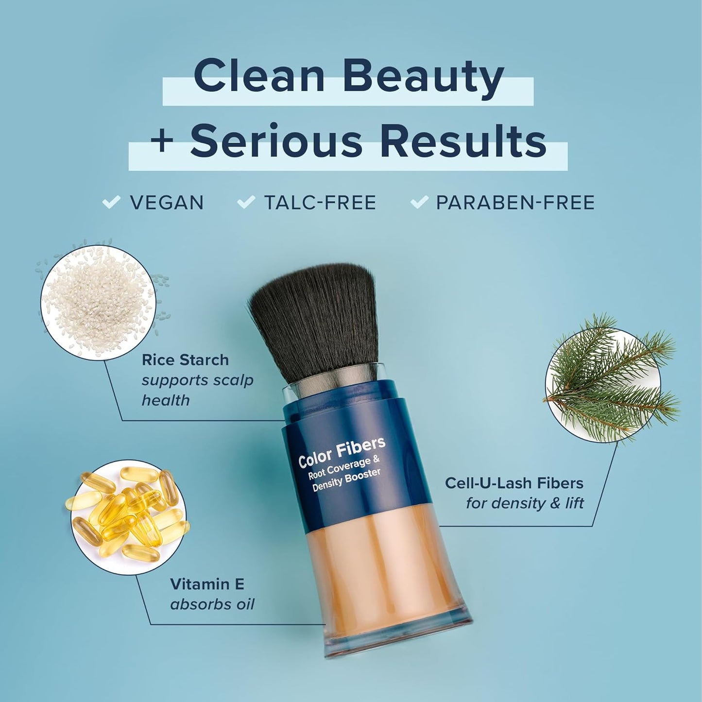 TRUHAIR Color Fibers Root Coverage & Density Booster | Quick-Apply Root Touch Up Hair Color | Natural Color Matching, Gray Hair Cover up to Color Gray Roots - 11 Hair Colors Available (White)