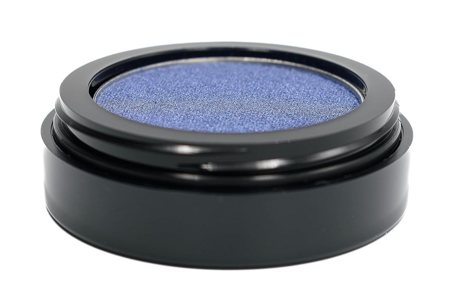 Atlantic Navy Denim Royal Blue Sparkling Pressed Powder Single Vegan Eyeshadow; Talc, Paraben & Cruelty Free