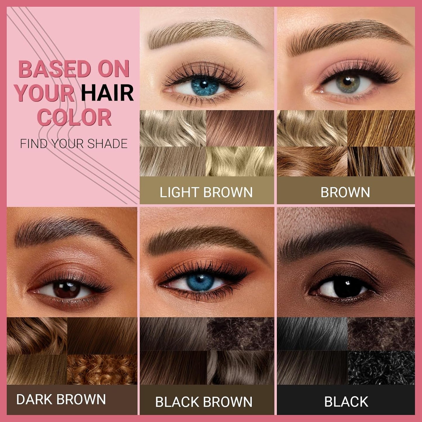 Eyebrow Pen - Microblading eyebrow pencil with Micro-Fork Tip & Precision Tip for Natural Brows, Eyebrow Pencils for Women, Dual-Ended Brow Brush, Waterproof, Dark Brown