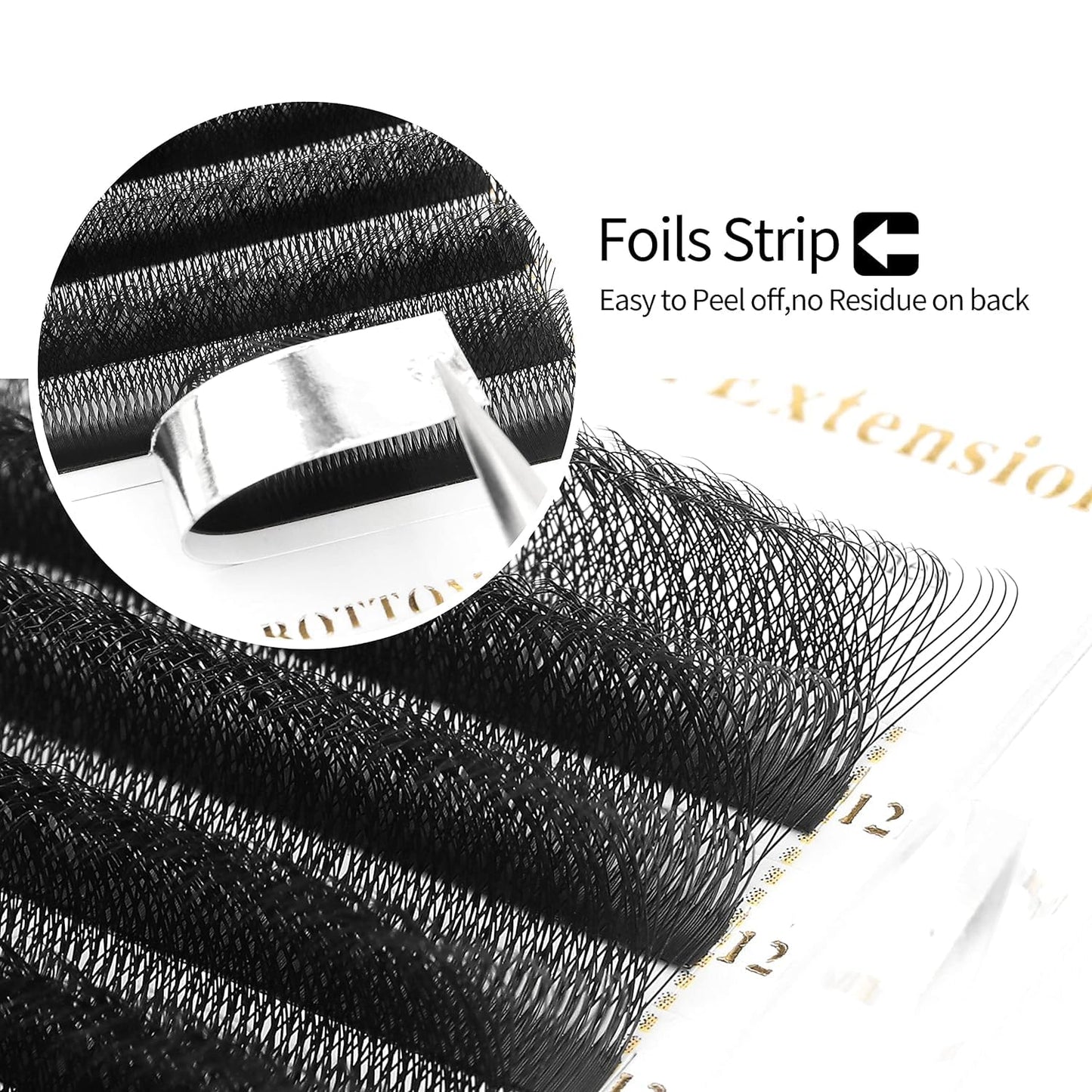 W Lash Extensions Supplies 3D Eyelash Extensions W Shape 0.07mm Thickness D Curl 13mm Premade Fans Easy Fan Lashes Volume Matte Black 12 Rows Crisscross Eye Lashes(W-3D-0.07-D,13mm)