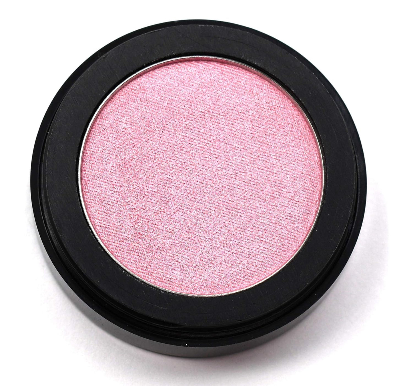 Pink Glow Satin Light Baby Pink Opal Sunkissed Shimmering Shimmer Pressed Powder Single Vegan Eyeshadow; Talc, Paraben & Cruelty Free
