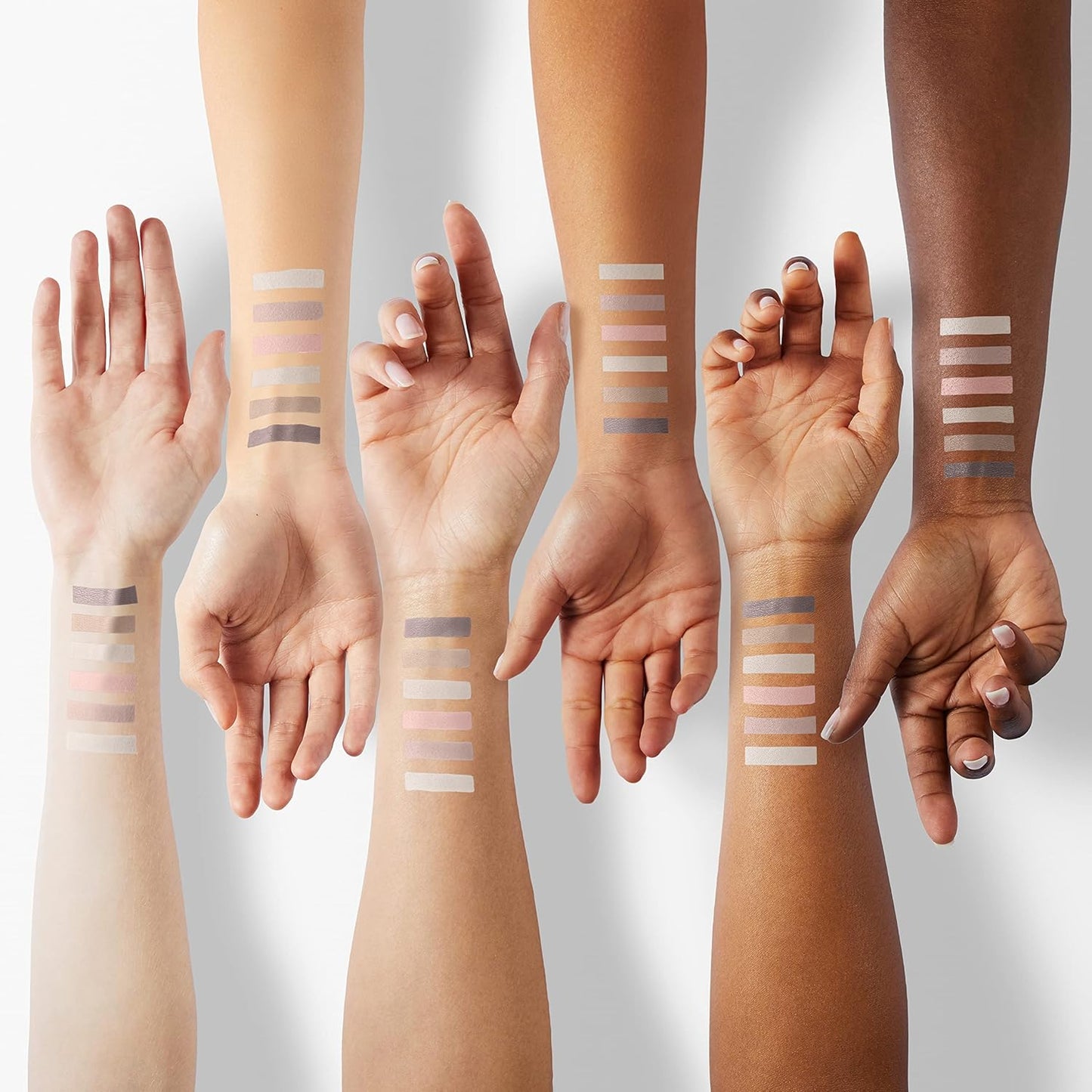 Physicians Formula Shimmer Strips Custom Eye-Enhancing Extreme Shimmer Shadow & Liner, Hypoallergenic Eyeshadow Palette with Reflective Liquid Powders – Nude Eyes