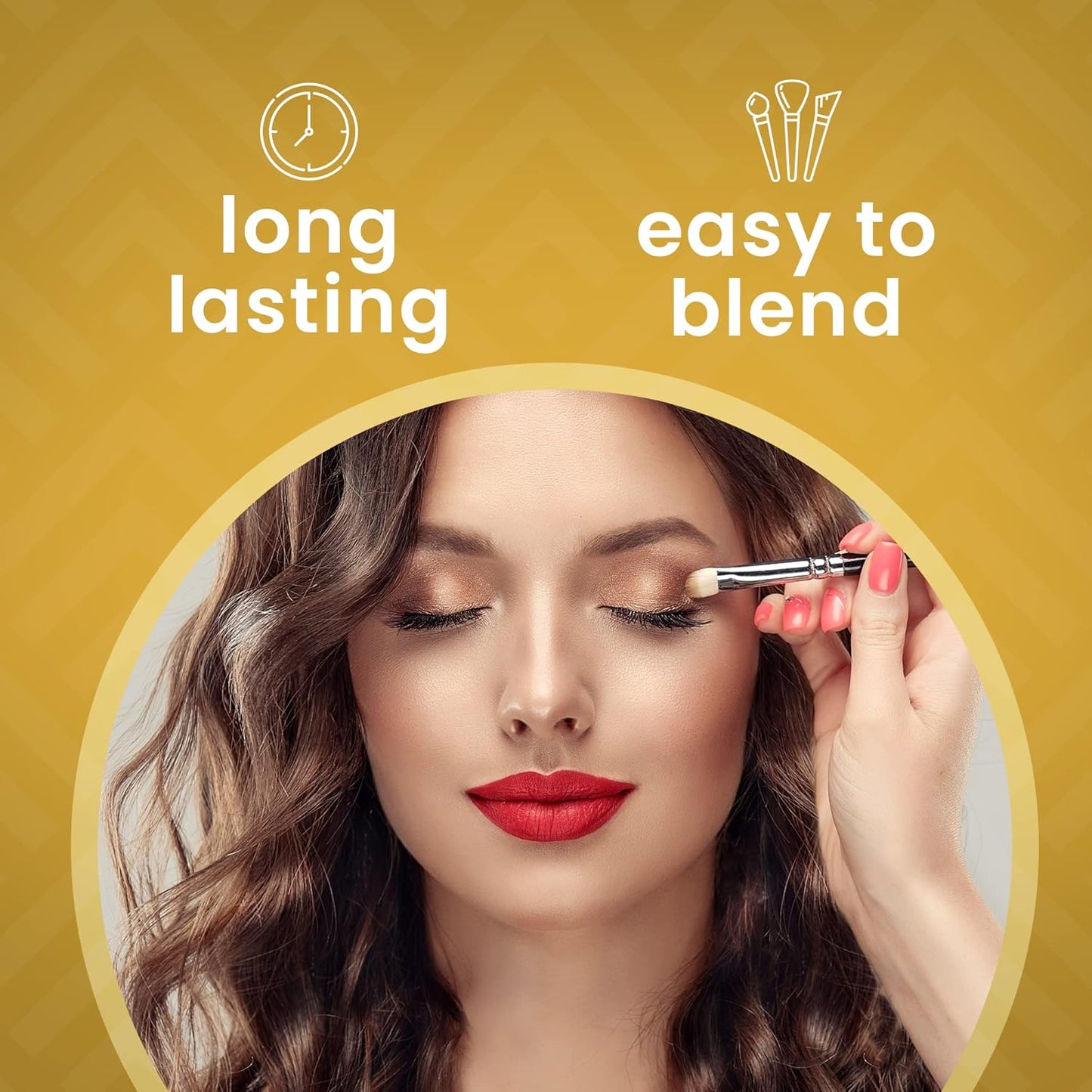 Cosmetics Fairy Tale Eye Shadow Palette Makeup, 18 Ultra-Blendable, Vibrant Matte & Shimmer Eyeshadow - Eyeshadow Palette Set With Mirror - Long Lasting, Travel-Size Makeup Palette