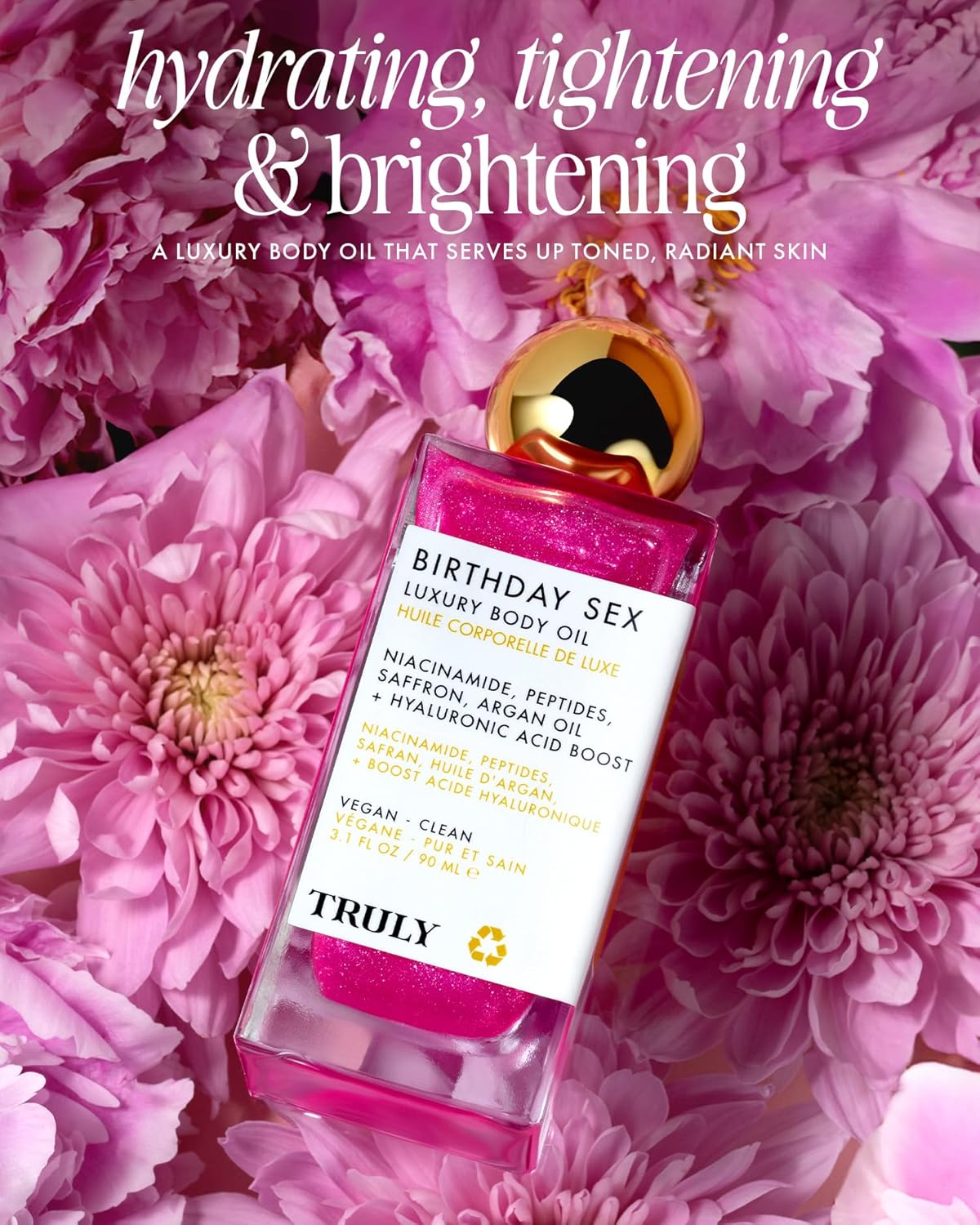 Truly Beauty Birthday Sex Luxury Body Oil