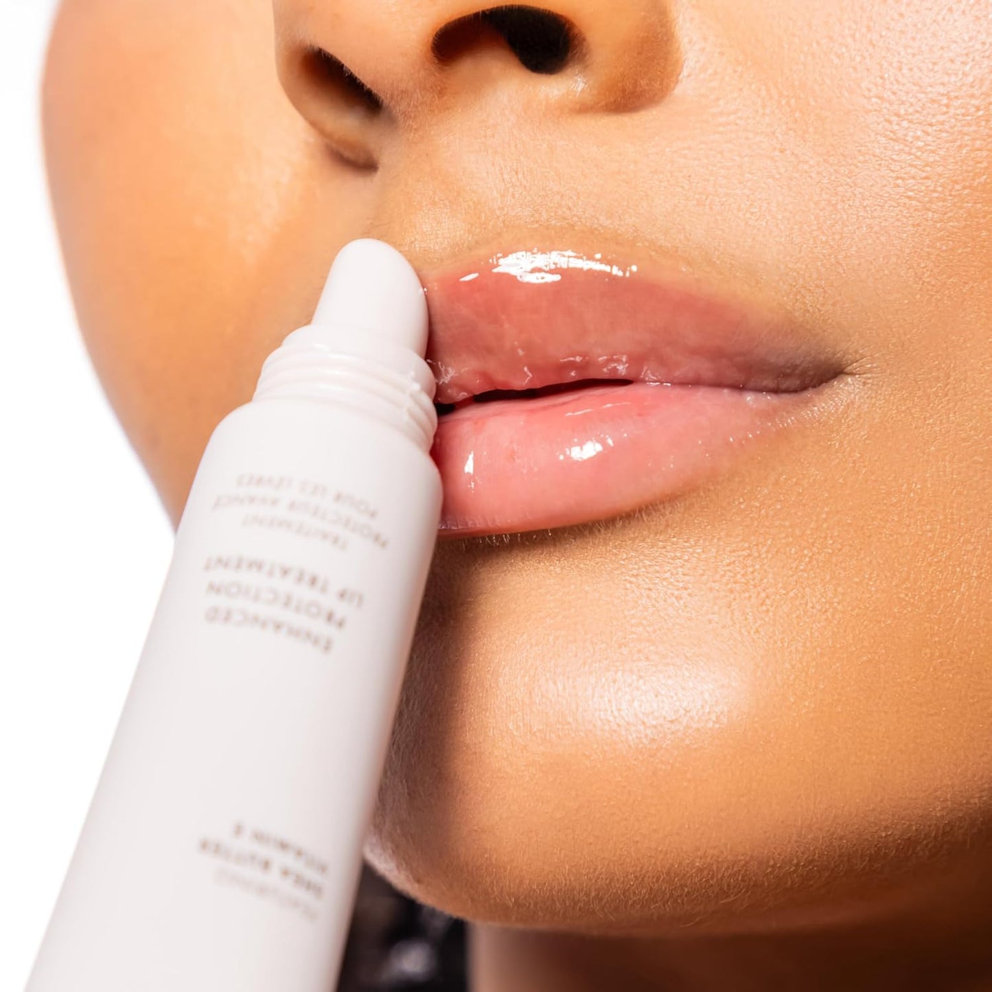 ESW Beauty White Pitaya Coconut Lip Treatment - Clear & Glossy with Shea Butter, Hyaluronic Acid, White Pitaya & Coconut for Intense Moisture & Dryness Prevention