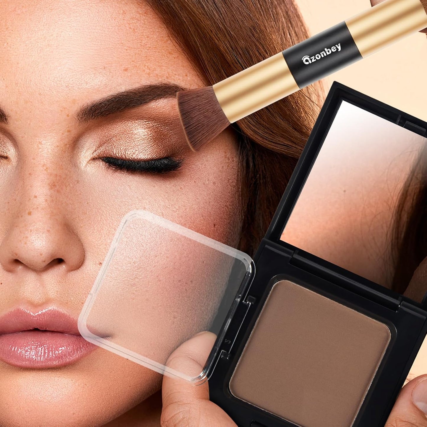 New Root Touch Up Hair Color,Hair Fibers for Thinning Hair,Cruelty Free Hairline Powder - Instantly Cover Touch Up, Hair Color Root Touch Up Powder, Hair Thickener for Women & Men (Med Brown)