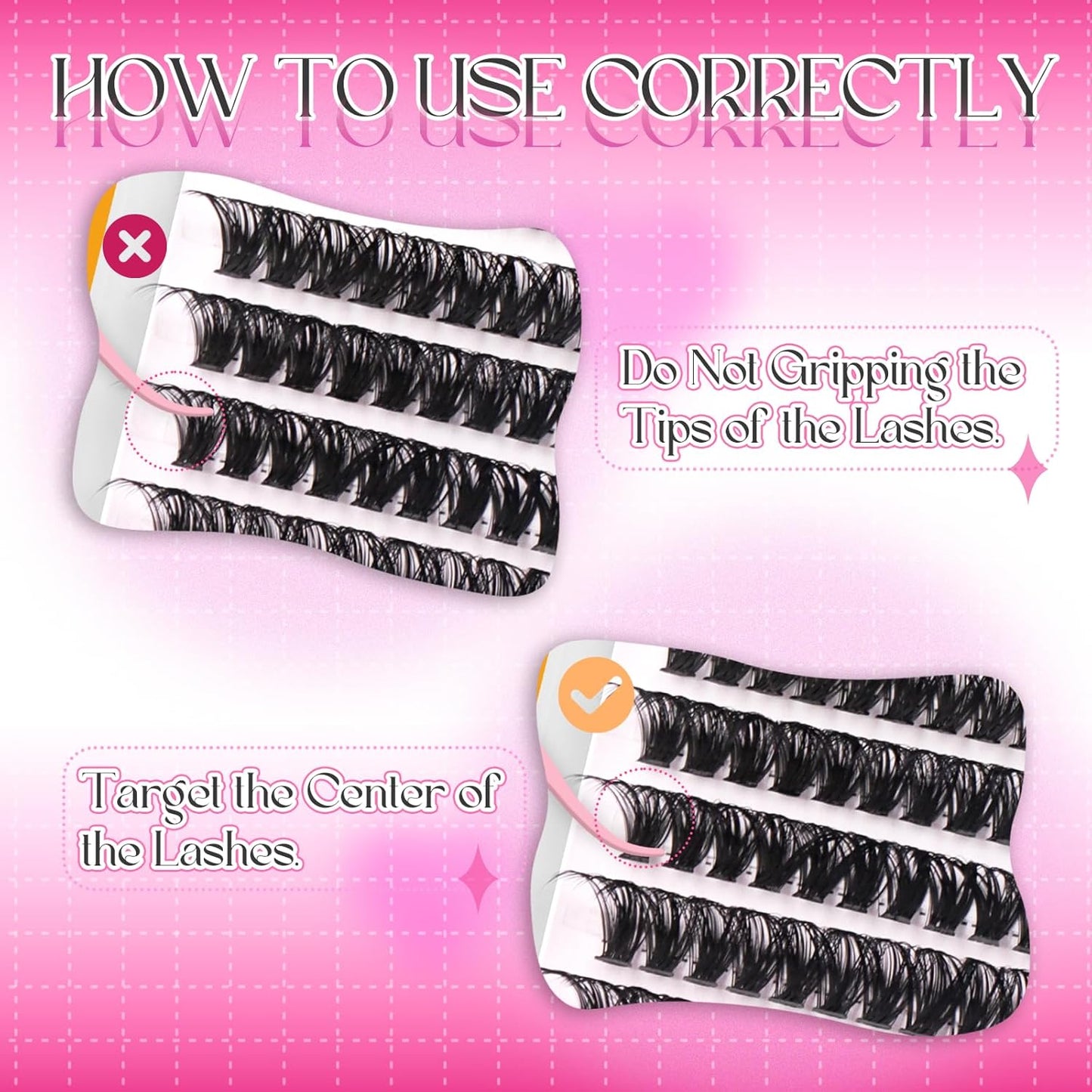 Cluster Lashes D Curl Lash Clusters ? Pcs Lash Extension Clusters Individual Lashes Soft DIY Eyelash Extensions Mixed Tray Eyelash Clusters Natural Look (50D-0.07D, 8-16mm)