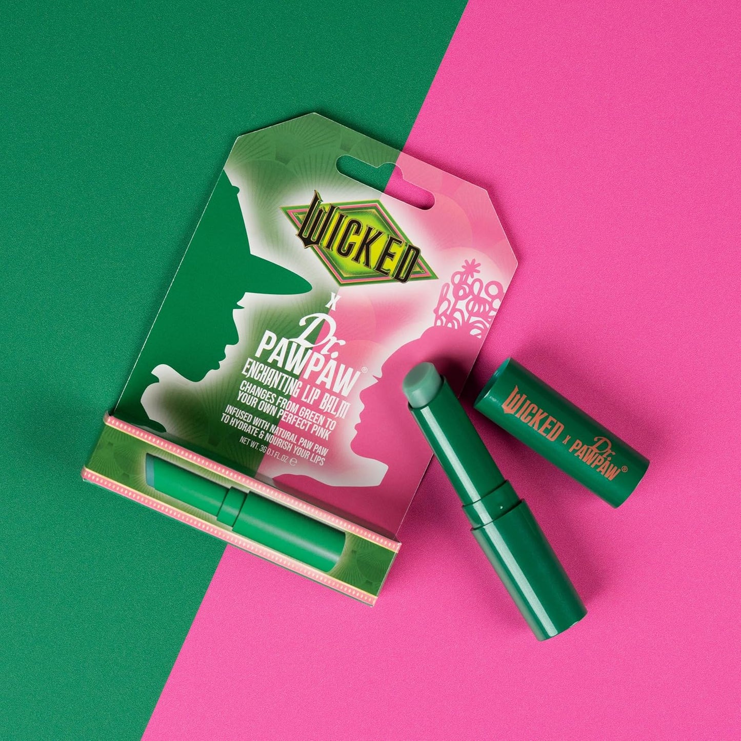 Dr. PawPaw Wicked Enchanting Lip Balm - Moisturizing, Color Changing Tinted Lip Balm for Women - Vegan, Nourishing, Hydrating - 0.1 oz